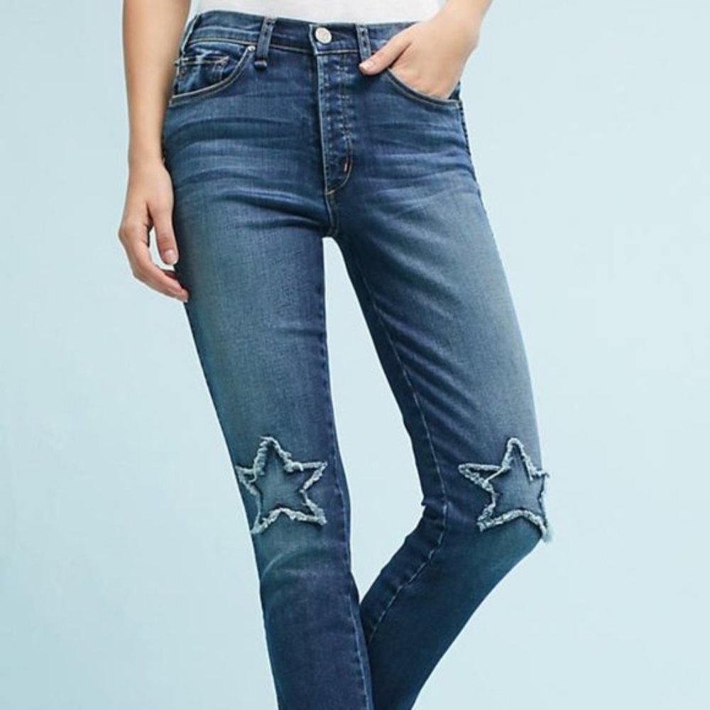 McGuire Vintage Stars Mid-Rise Cropped Jeans